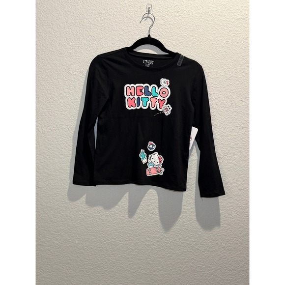 The Children's Place Other - The Children's Place Kids Hello Kitty Graphic Long Sleeve Tee Black Size 10/12